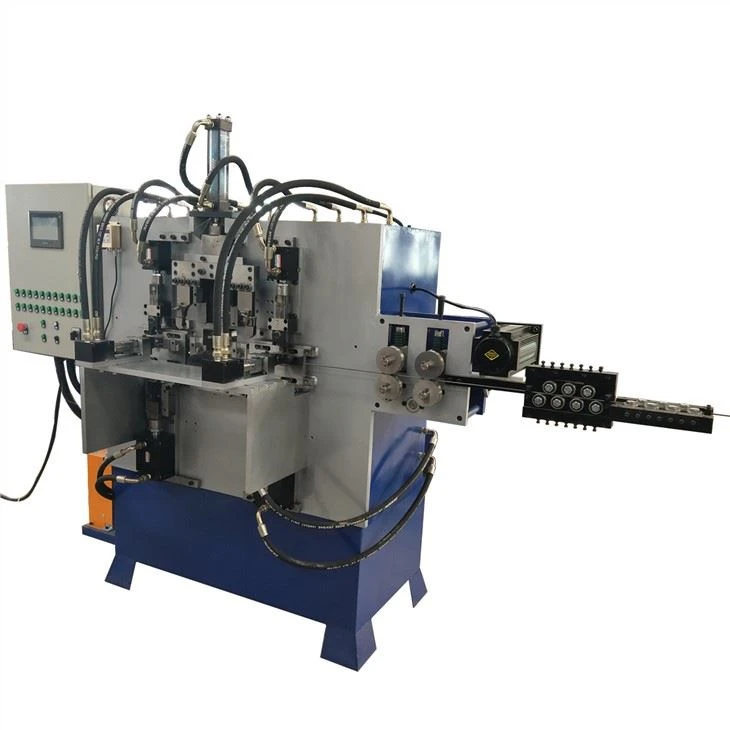 Máquina de formação de alça de balde patenteada